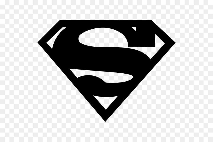 White Superman Logo - Superman logo Decal Art vector png download*600