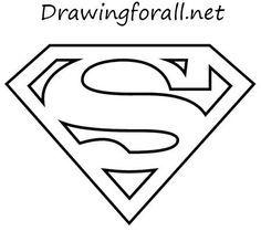 White Superman Logo - Use this logo! Superman Logo Black And White Clipart | James ...