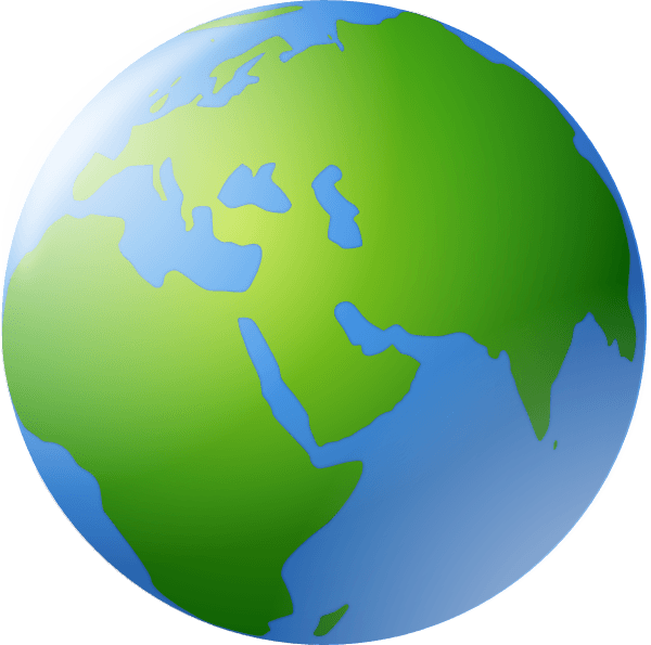 World Map Globe Logo - Free World Vectors