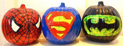 Pumpkin Superman Logo - Superhero pumpkins, Spiderman pumpkin, Superman pumpkin, batman ...