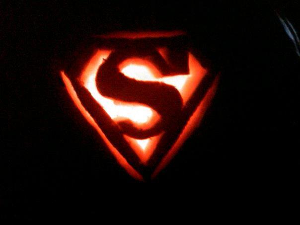 Pumpkin Superman Logo - The Pumpkin of Justice! | HeroMachine Character Portrait Creator