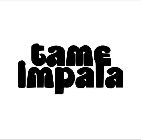 Tame Impala Logo - tame impala logo vinyl decal sticker | Etsy