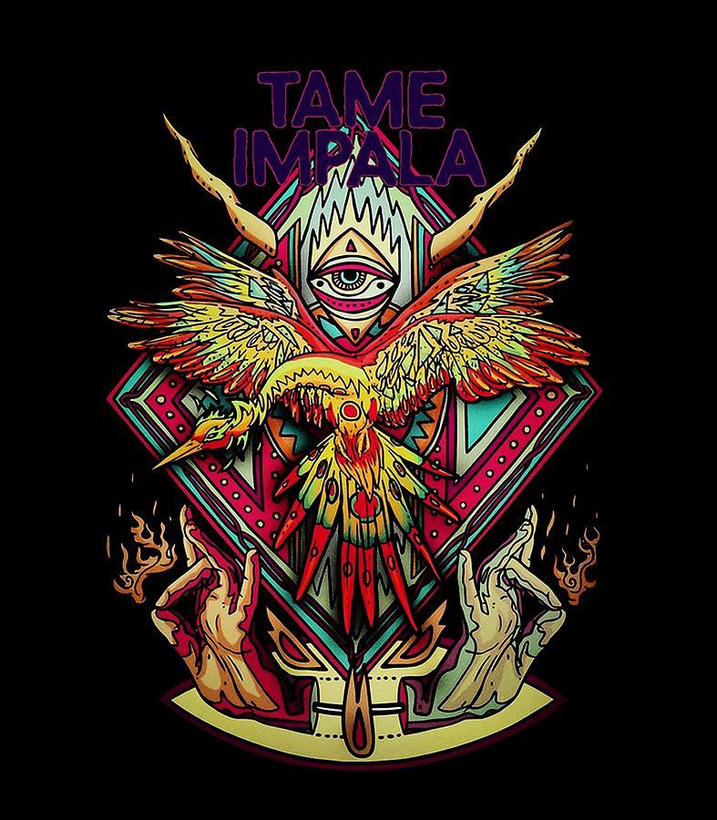 Tame Impala Logo - Tame Impala Digital Art by Rezka Sasmita