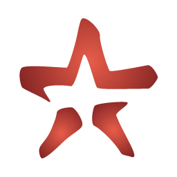 Hollow Red Star Logo - hollow star png image. Royalty free stock PNG image for your design