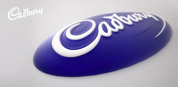 Cadbury Logo - Cadbury Logo 3d Product Design UK - AME Group