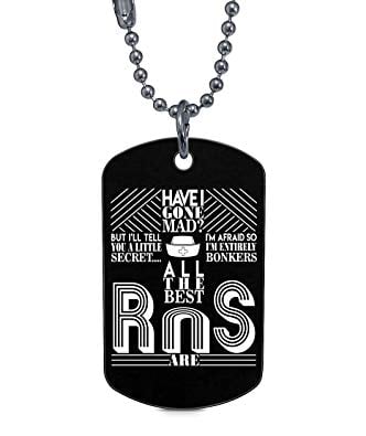 Nursing Dog Logo - CARONECK I Am A Nurse Dog Tag, Cool Nursing Job Necklaces (Dog Tag ...