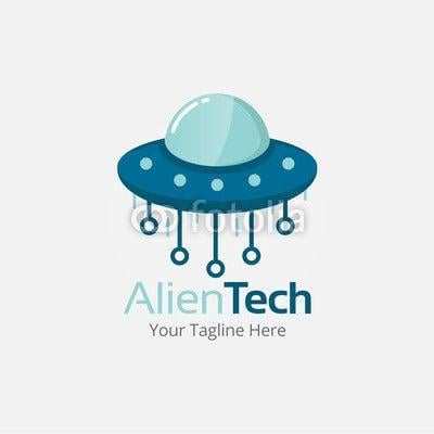 Alien Technology Logo - Alien Technology Logo Vector Template. Buy Photo. AP Image