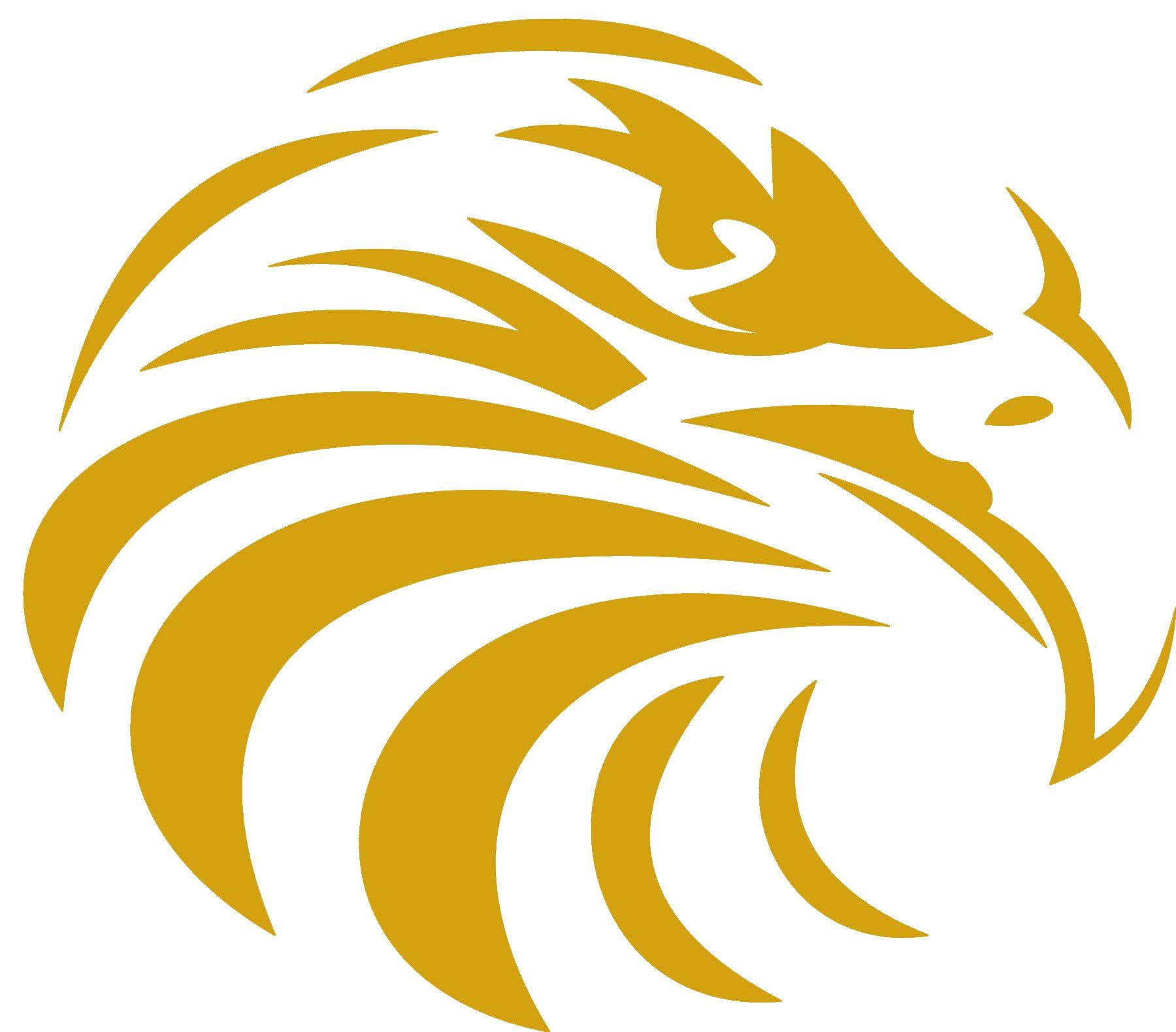 Blue and Yellow Falcon Logo - Winchester Community High School