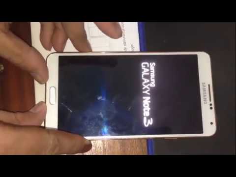 Samsung Galaxy Note 3 Logo - Samsung Galaxy Note 3 show only LOGO -Can Resolve