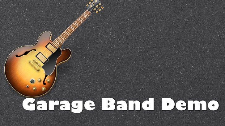 GarageBand Logo - Garage band demo