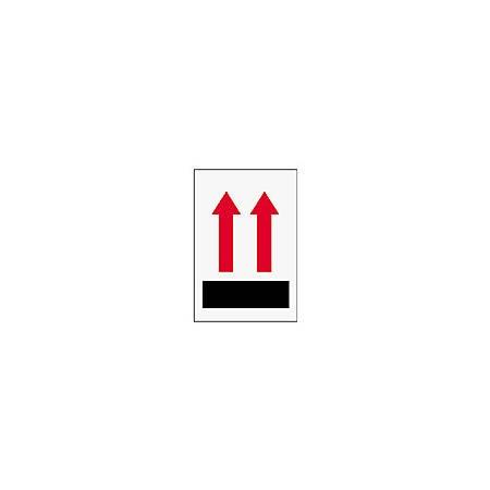 Two Red Arrows Logo - Tape Logic Preprinted International Safe Handling Labels IPM305 Two ...