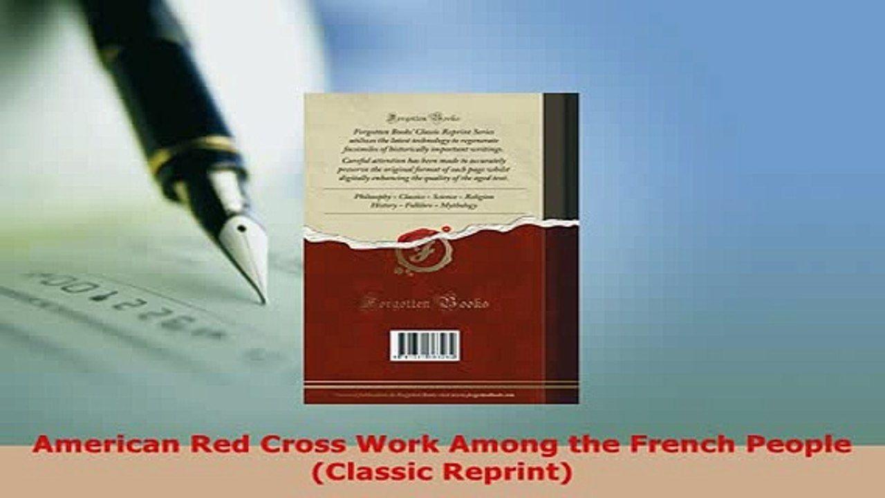 Classic American Red Cross Logo - Read American Red Cross Work Among the French People Classic Reprint