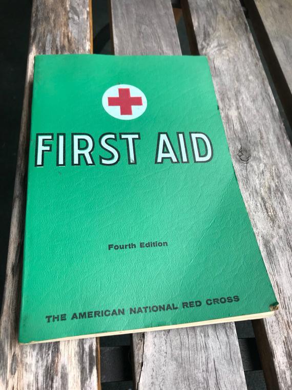 Classic American Red Cross Logo - Classic First Aid book 4th edition American Red Cross