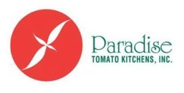Tomator Paradise Logo - Paradise Tomato Kitchens, Inc. Trademarks (8) from Trademarkia - page 1