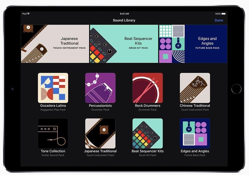 GarageBand Logo - GarageBand for iOS brings new Sound Library and classic Beat Sequencer