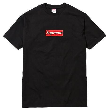 Red Black Supreme Box Logo - TONNEAU: 2014 SS SUPREME Supreme 20th Anniversary Box Logo Tee Black ...