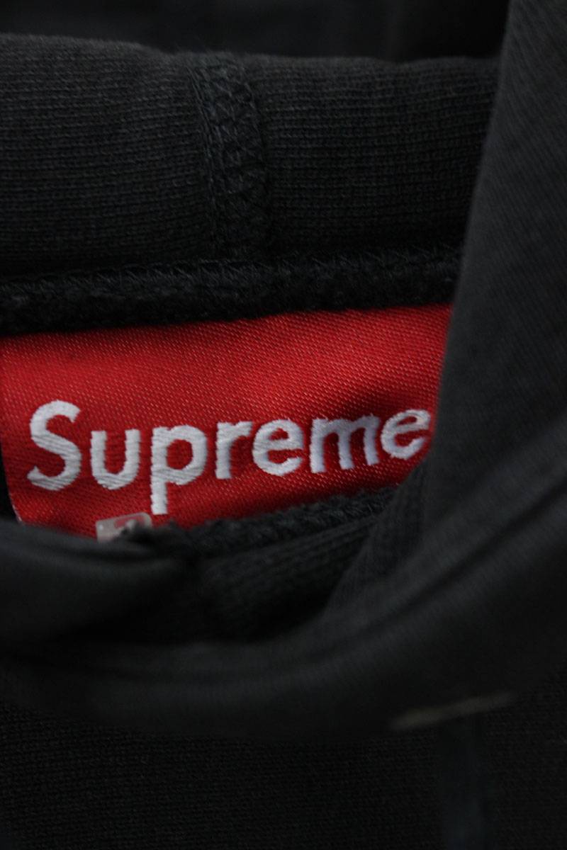 Red Black Supreme Box Logo - RINKAN: シュプリーム /SUPREME box logo pullover parka (L/ black ...