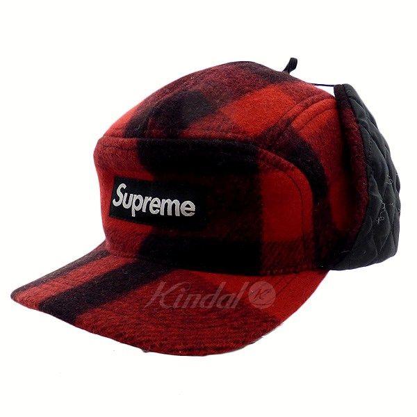 Red Black Supreme Box Logo - kindal: SUPREME BOX logo checked pattern wool cap red X black size ...