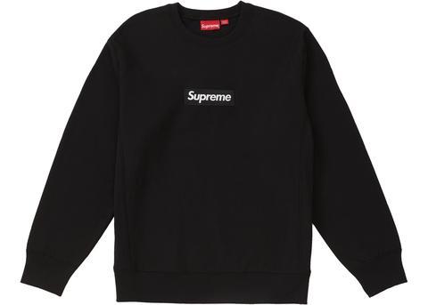 Red Black Supreme Box Logo - Supreme Box Logo Crewneck (FW18) Black – PIFF Minneapolis