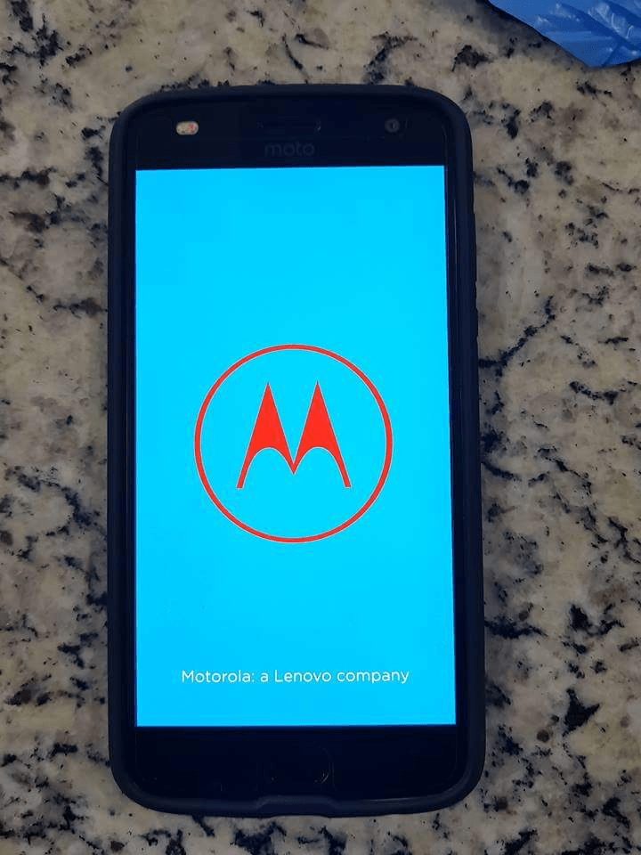 Blue Motorola Logo - Solved: Moto Z² stuck on boot screen - Lenovo Community