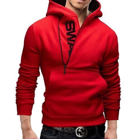 Foreign Red Letter Logo - Wholesale New men's casual clothing Male foreign trade Hoodies ...