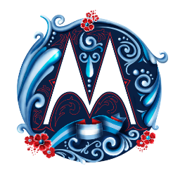 Blue Motorola Logo - LOGO] New Blue Fancy Moto Boot Logo | Moto G