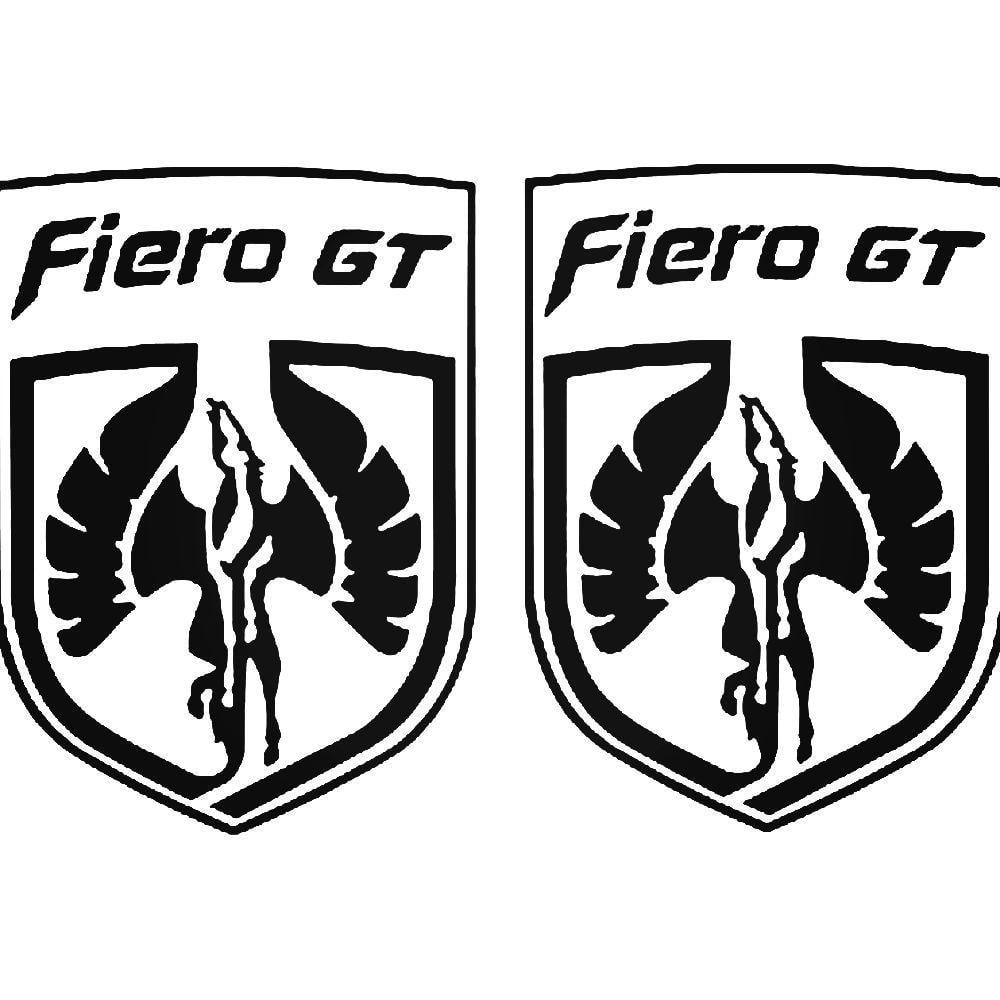 Fiero Pegasus Logo - Pontiac Fiero Gt Pegasus Vinyl Decal Sticker