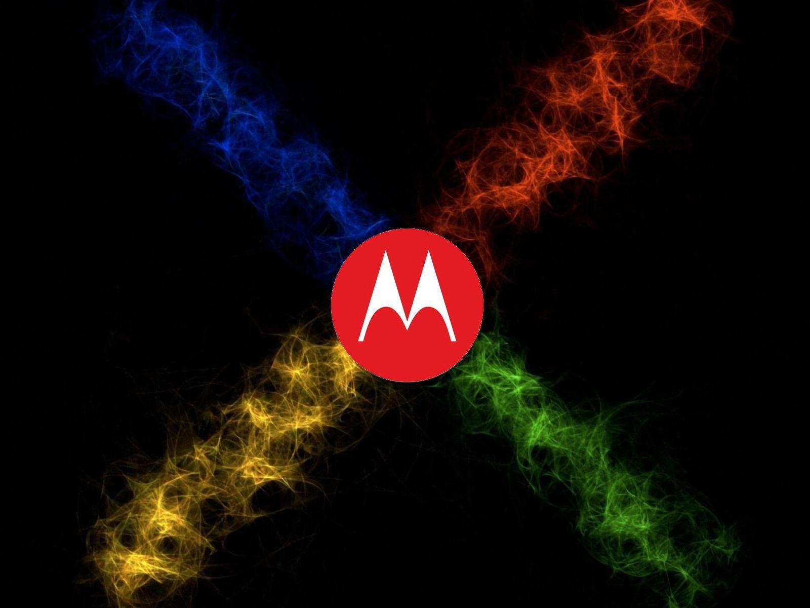Blue Motorola Logo - Motorola Logo Colorful Background Wallpaper