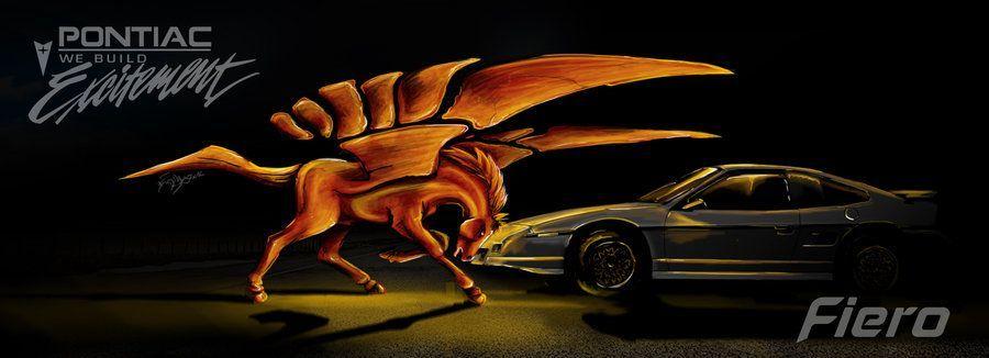 Fiero Pegasus Logo - pontiac fiero by ~Bephza on deviantART | Pegasus | Pontiac fiero ...