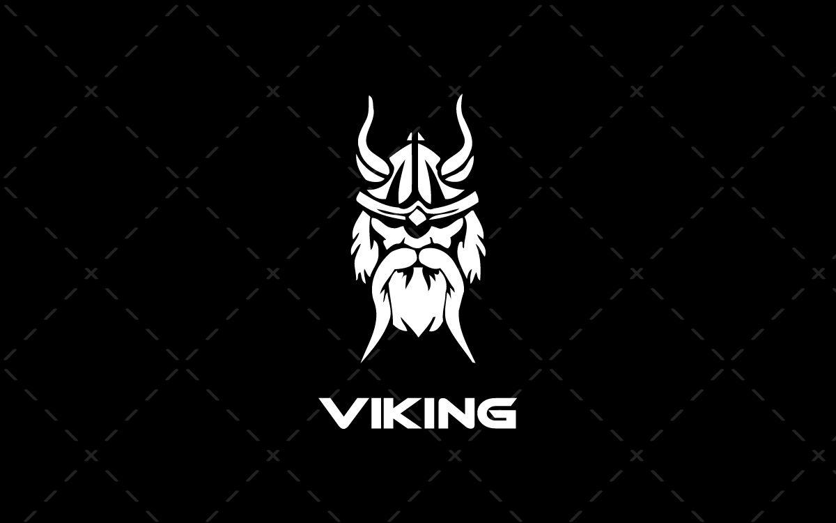 Black Viking Logo - Premium Viking Logo For Sale - Lobotz
