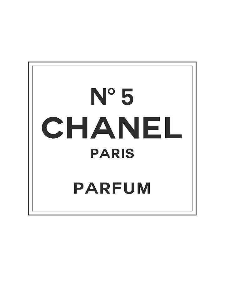 Chanel Perfume Logo - Chanel No 5 Parfum And White 02 And Fashion