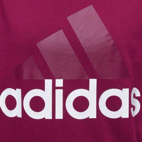 Red Adidas Logo - Adidas Essentials Linear Logo T Shirt Red For Women W41t6555