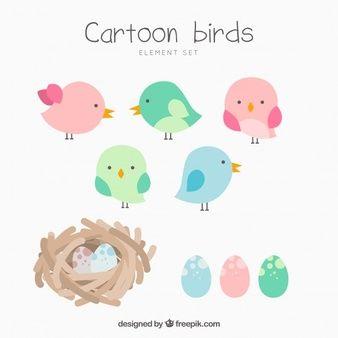 3 Birds in a Nest Logo - Bird Vectors, Photo and PSD files