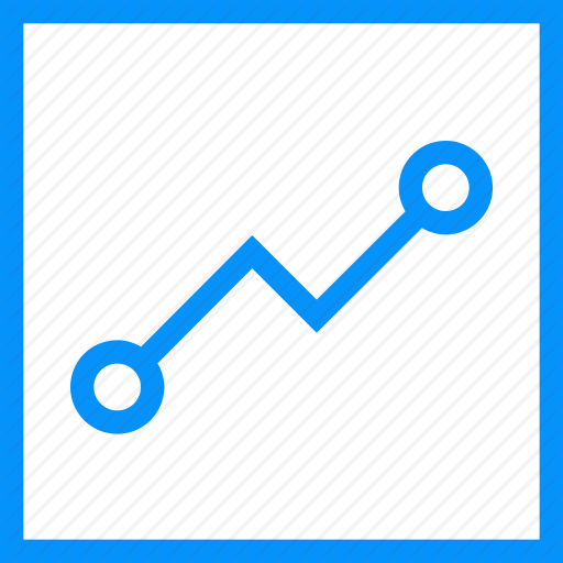 Blue Dots Square Logo - Analysis, blue, business, dots, evolution, graph, profit, square ...
