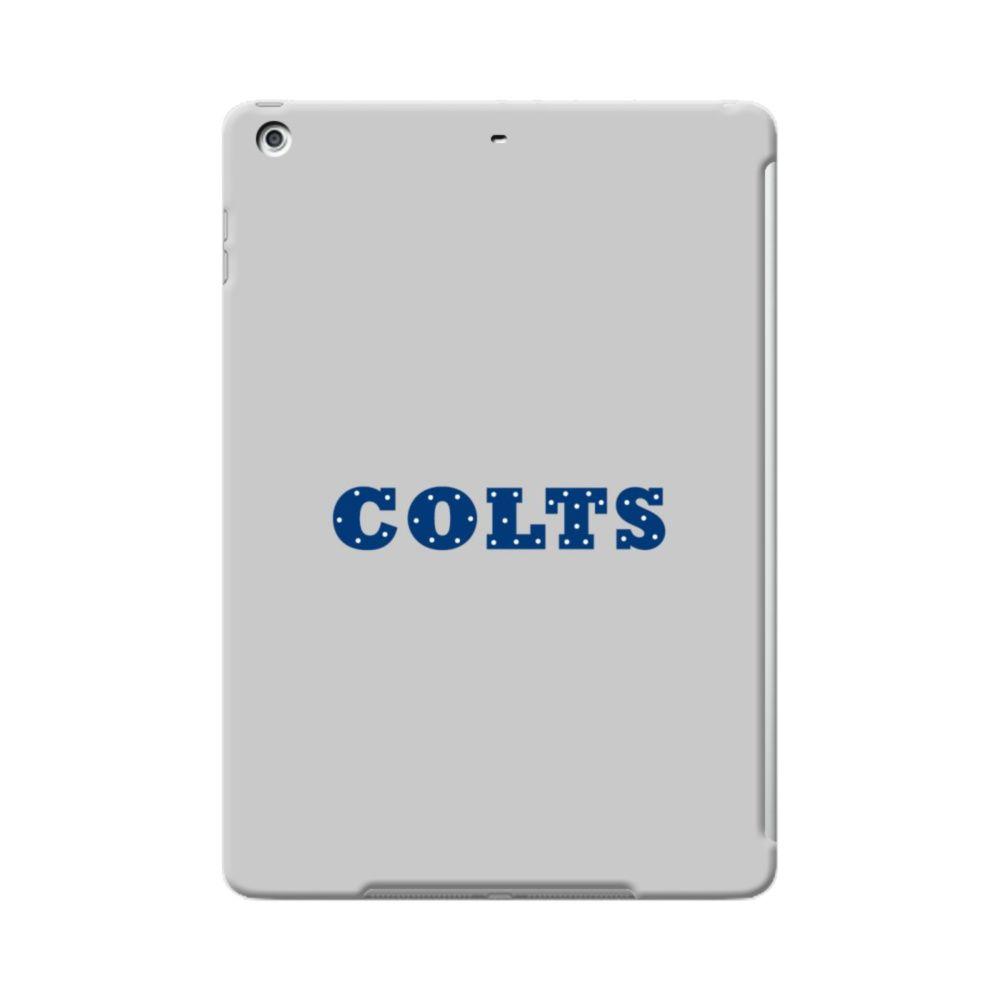 Blue Dots Square Logo - Indianapolis Colts Logo Dots iPad Air Case | CaseFormula