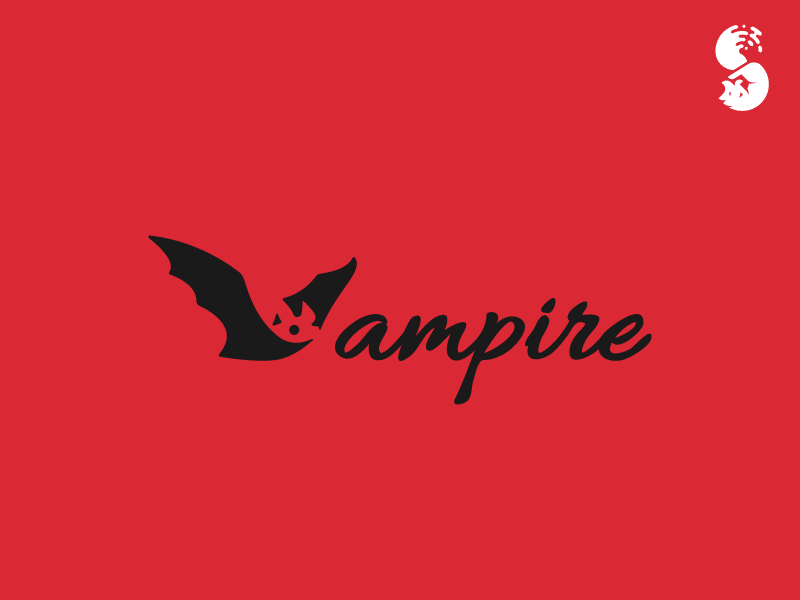 Cute Vampire Logo - Vampire Logo