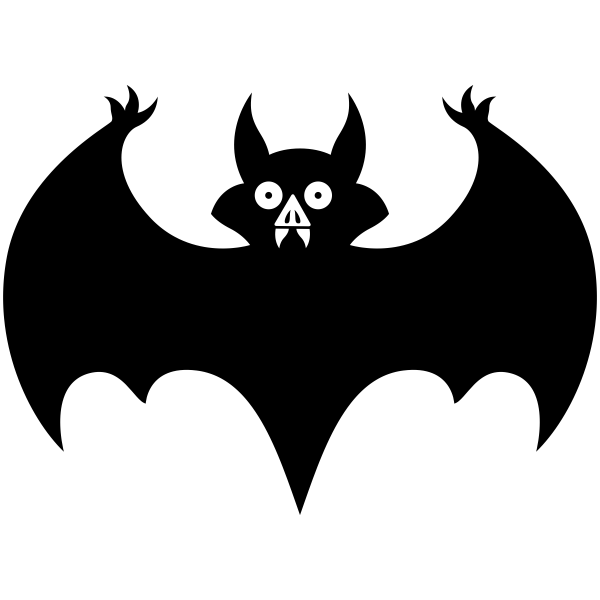 Cute Vampire Logo - Vampire Bat Craft Stamp - Simply Stamps