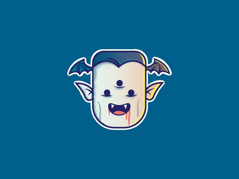 Cute Vampire Logo - Three Eyed Vampire By Tidar Maulana Wirahadi