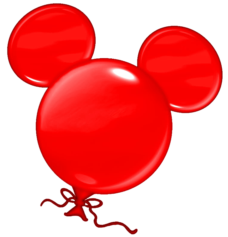 Red and Black Disney Logo - Free Mickey Mouse Ears Clipart, Download Free Clip Art, Free Clip