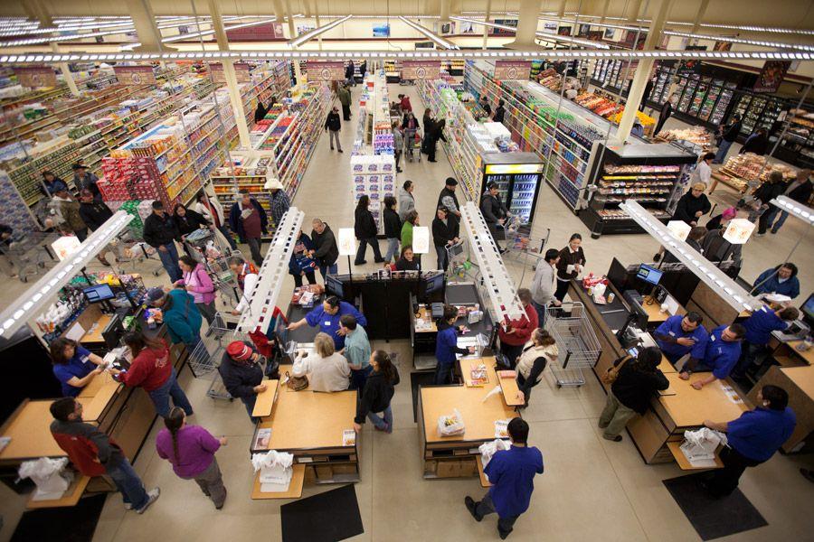 Family Foods Grocery Store Logo - BLACKFEET – Stocking the Aisles | Native News Project 2012