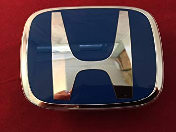 Blue Honda Civic Logo - 2006 2015 HONDA CIVIC 4 DOOR BLUE H JDM FRONT GRILLE Side EMBLEM