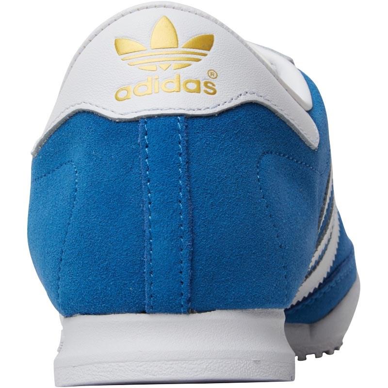 Gold and Blue Bird Logo - Buy adidas Originals Mens Beckenbauer All Round Trainers Bluebird