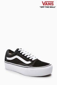 Black and White Vans Shoes Logo - Vans Shoes & Trainers | Vans Footwear | Next Official Site