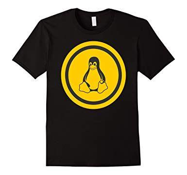 Original Linux Logo - Linux Tshirt Original Linux Logo T Shirt: Clothing