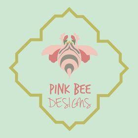 Pink Bee Logo - Pink Bee Designs (PinkBeeDesigns) on Pinterest