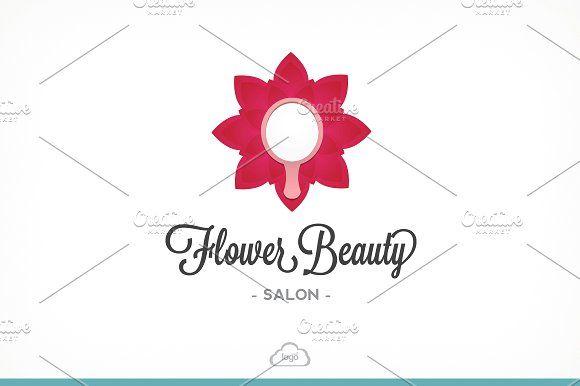 What Companies Use a Flower Logo - Flower Beauty Logo Template ~ Logo Templates ~ Creative Market