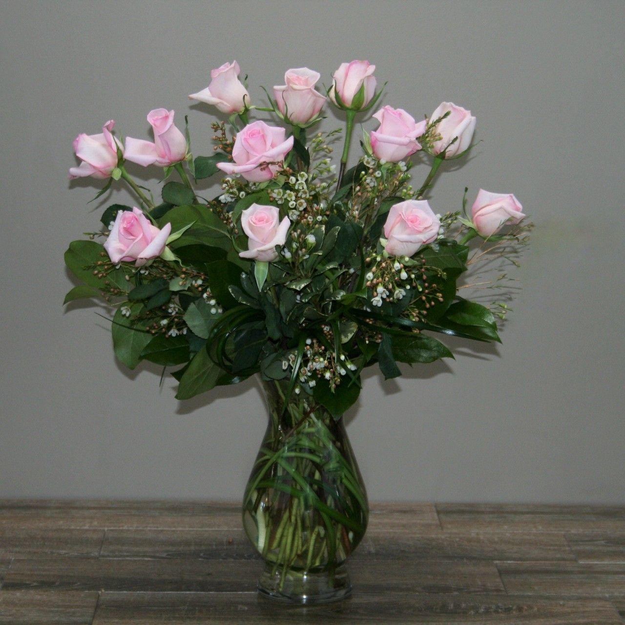 Palace Florists Logo - One Dozen Pink Royal Roses, Flowers in Rockville MD