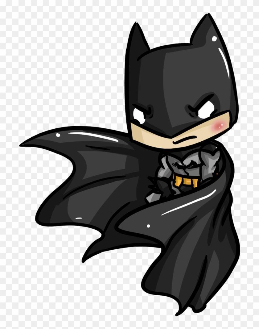 Chibi Bat Logo - Batman Clipart Chibi Cute Transparent Transparent