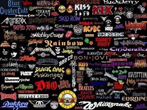 80s Band Logo - band music logos rock bandss