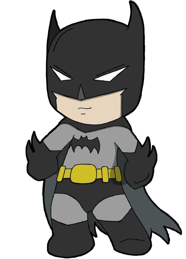 Chibi Bat Logo - Batman chibi I drew. I play to make it into a full scene later, but